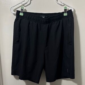 Balance Collection Men's Black Athletic Shorts